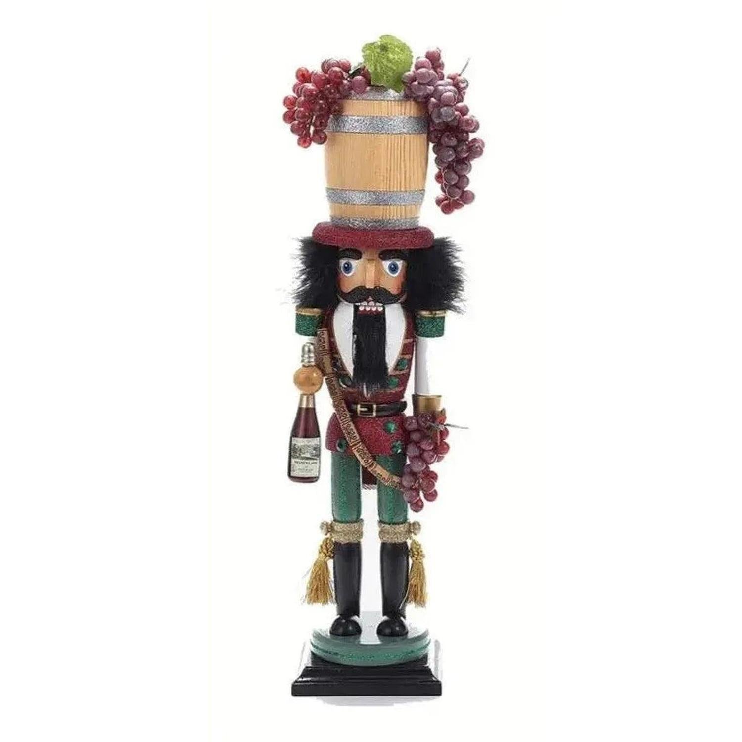 Kurt Adler 19" Hollywood Nutcrackers™ Wine Barrel Hat