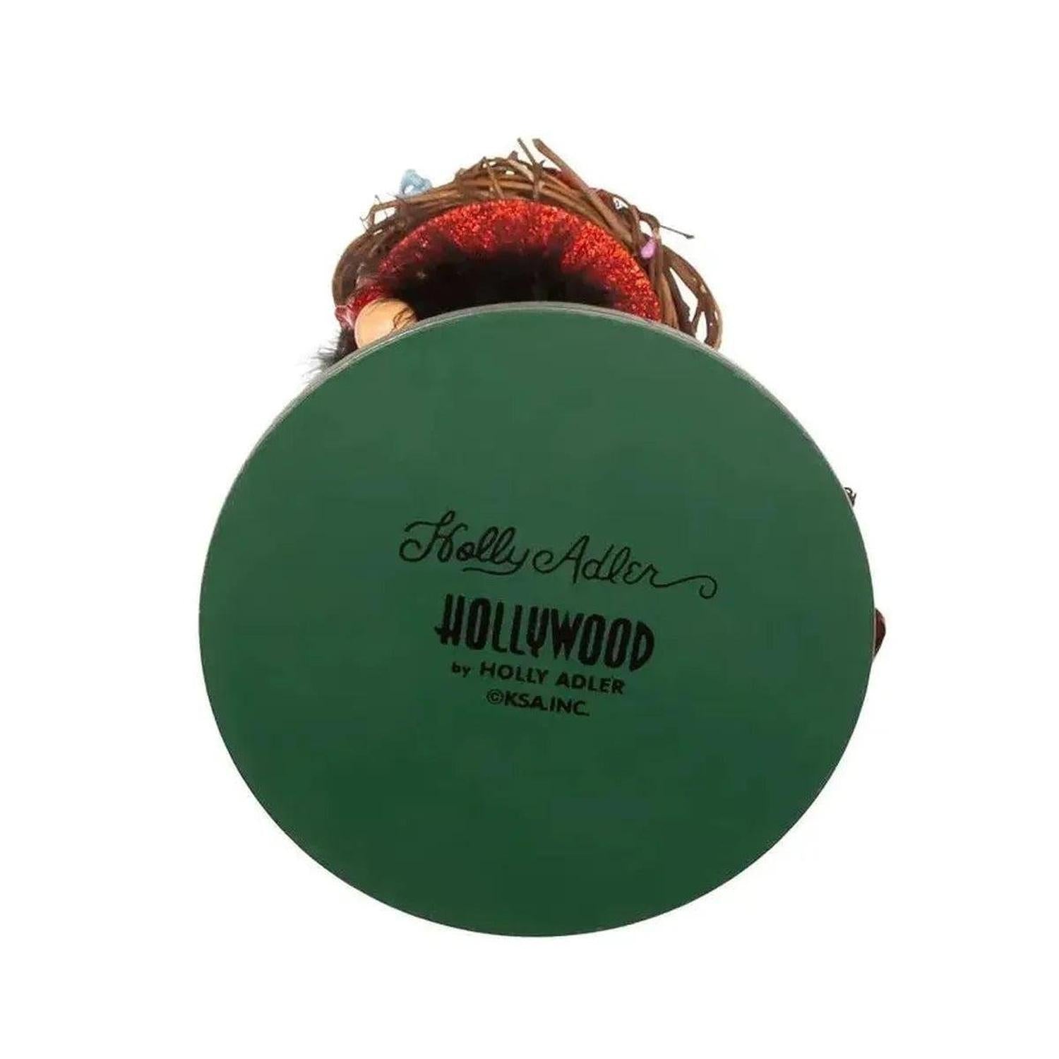 Kurt Adler 19.5" Hollywood Nutcrackers™ Cardinal In Tree Hat Nutcracker