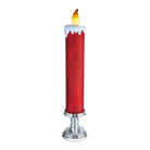 Shop For Kurt Adler 19.63 - Inch Battery Operated Red Glittered Candle
