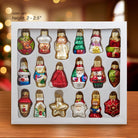 Shop For Kurt Adler 2 - 2.5 - Inch Mini Christmas Shape Glass Ornaments, 18 Piece Set