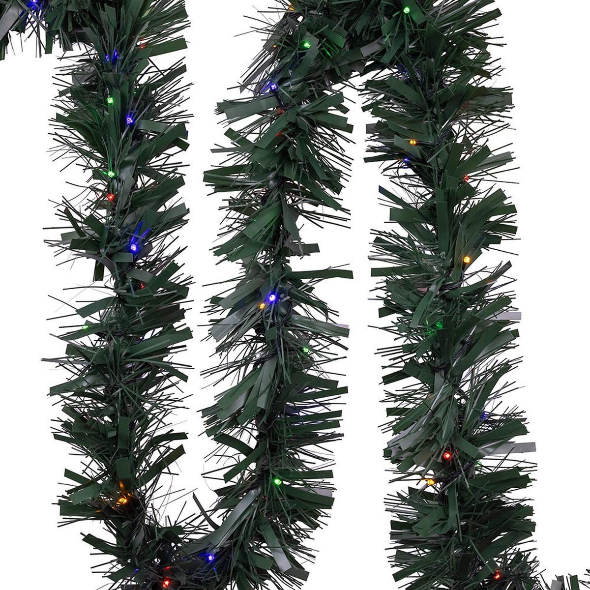 Shop For Kurt Adler 24 - Foot Pre - lit Green Pathway Garland with Stakes