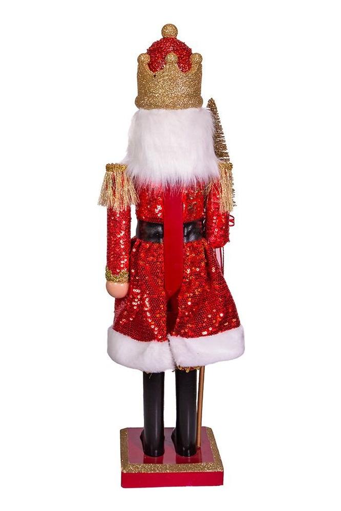 Shop For Kurt Adler 24 - Inch Plastic Red and Gold King Nutcracker