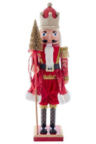 Shop For Kurt Adler 24 - Inch Plastic Red and Gold King Nutcracker