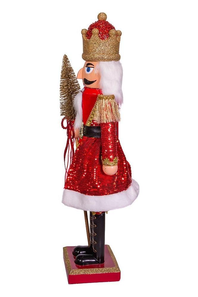 Shop For Kurt Adler 24 - Inch Plastic Red and Gold King Nutcracker