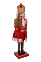 Shop For Kurt Adler 24 - Inch Plastic Red and Gold King Nutcracker