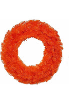 Shop For Kurt Adler 24" Unlit Orange Wreath