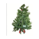 Shop For Kurt Adler 26 - Inch Battery - Operated Pre - Lit Red And Green Wall Tree With Bow