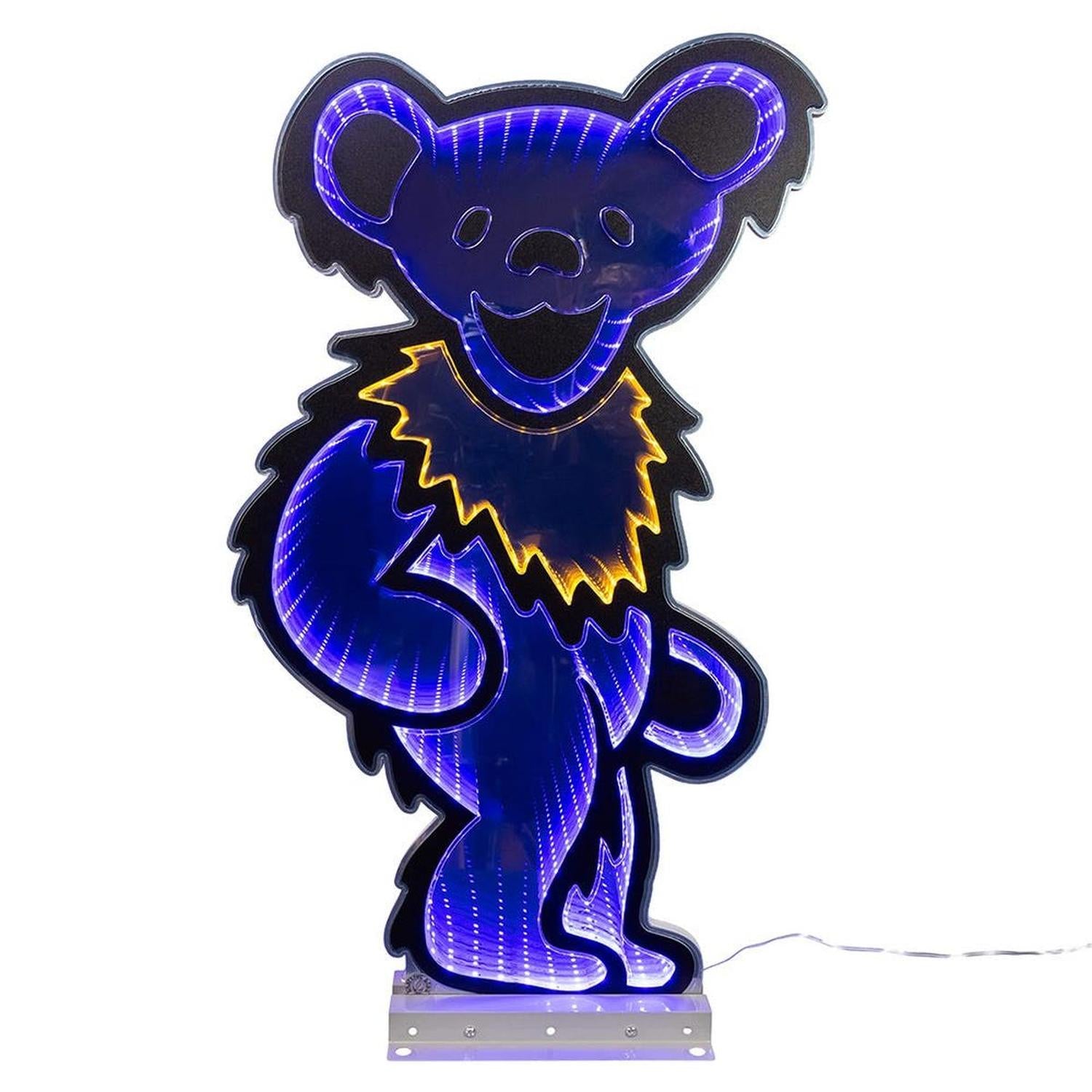 Kurt Adler 26-Inch Dancing Blue Bear Infinity Light