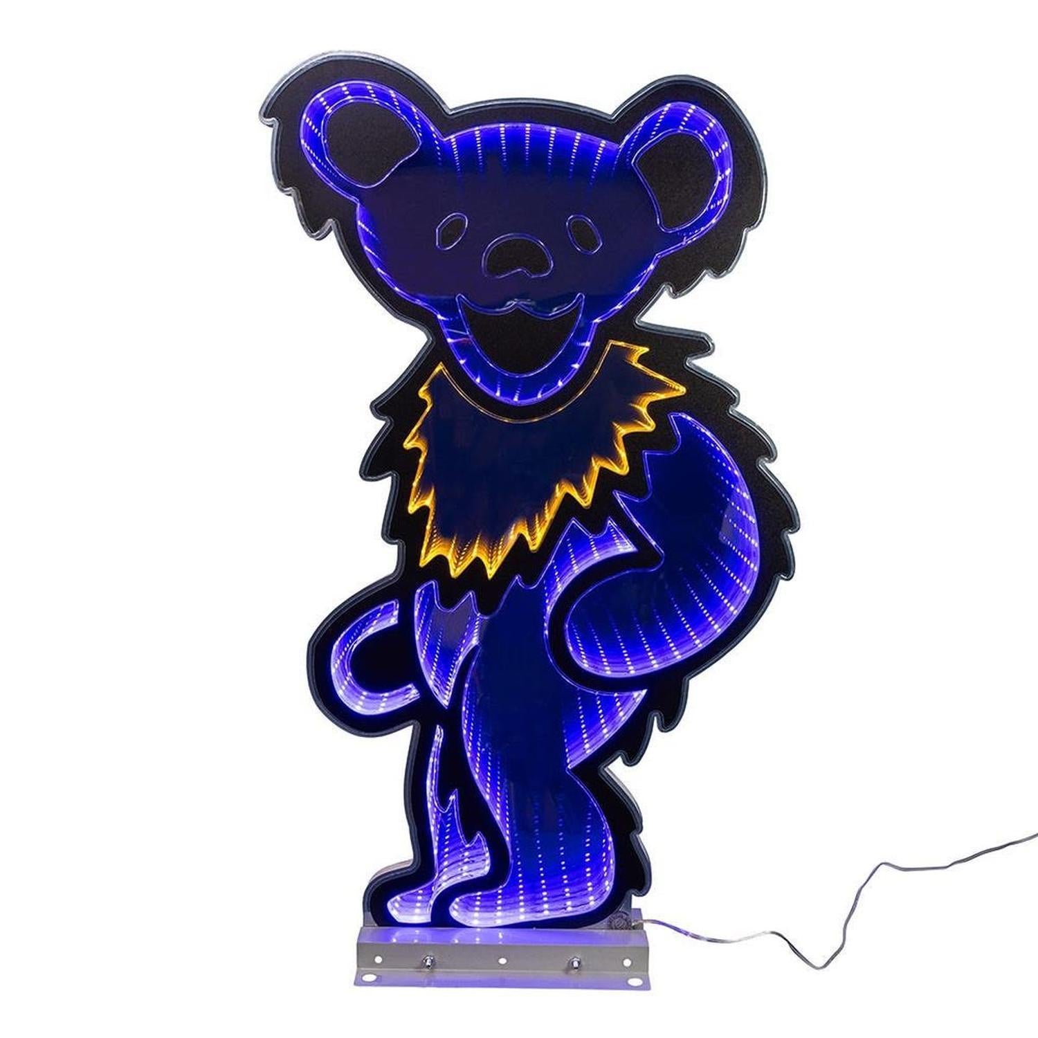 Kurt Adler 26-Inch Dancing Blue Bear Infinity Light