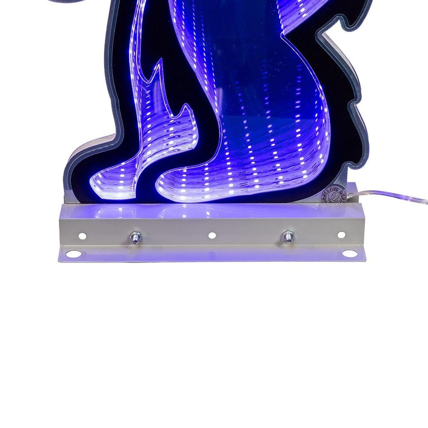 Kurt Adler 26-Inch Dancing Blue Bear Infinity Light