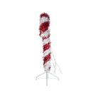 Shop For Kurt Adler 3 - Foot Pre - Lit Red and White LED Tinsel Candy Cane