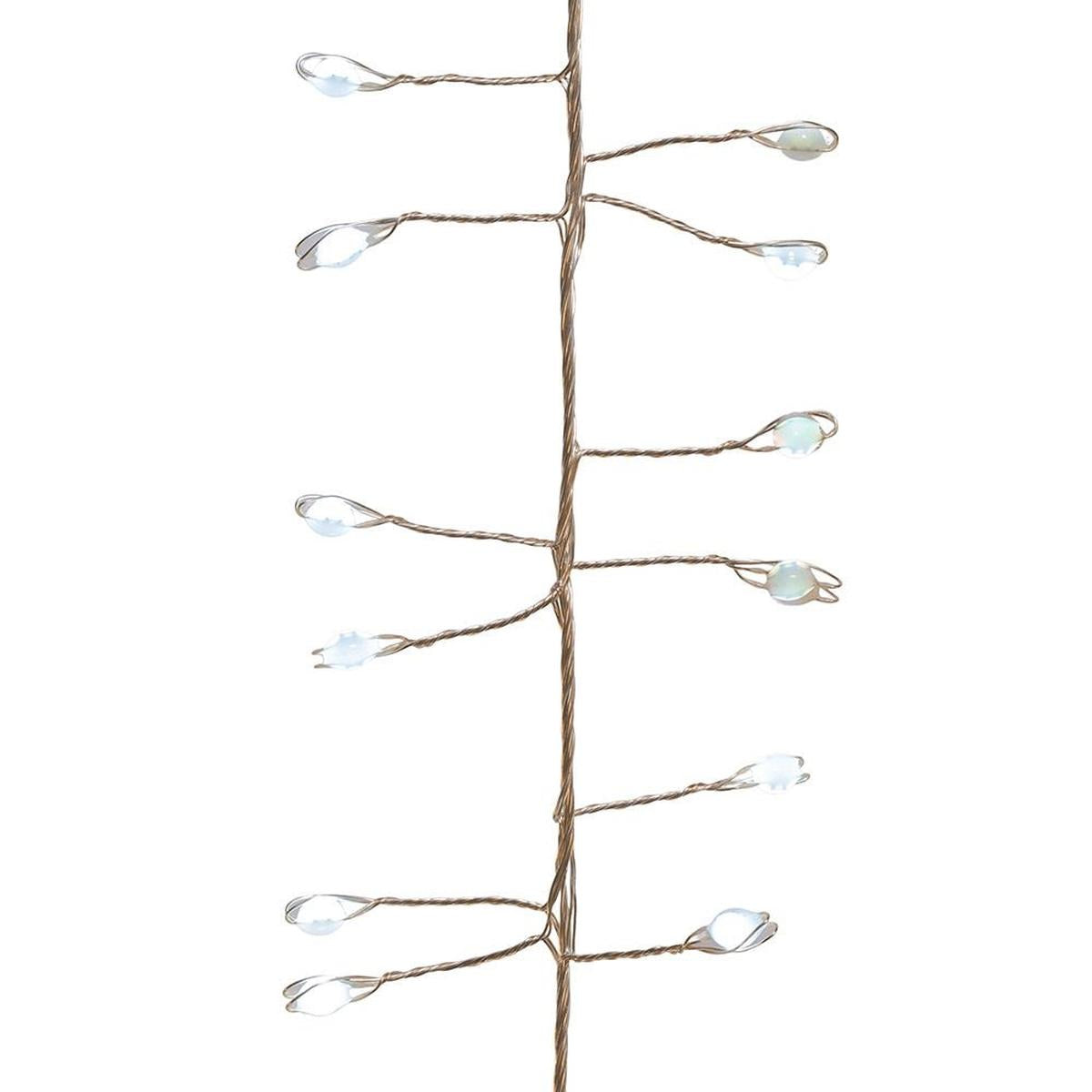 Shop For Kurt Adler 300 - Light Cluster Garland Cool White LED Twinkle Lights