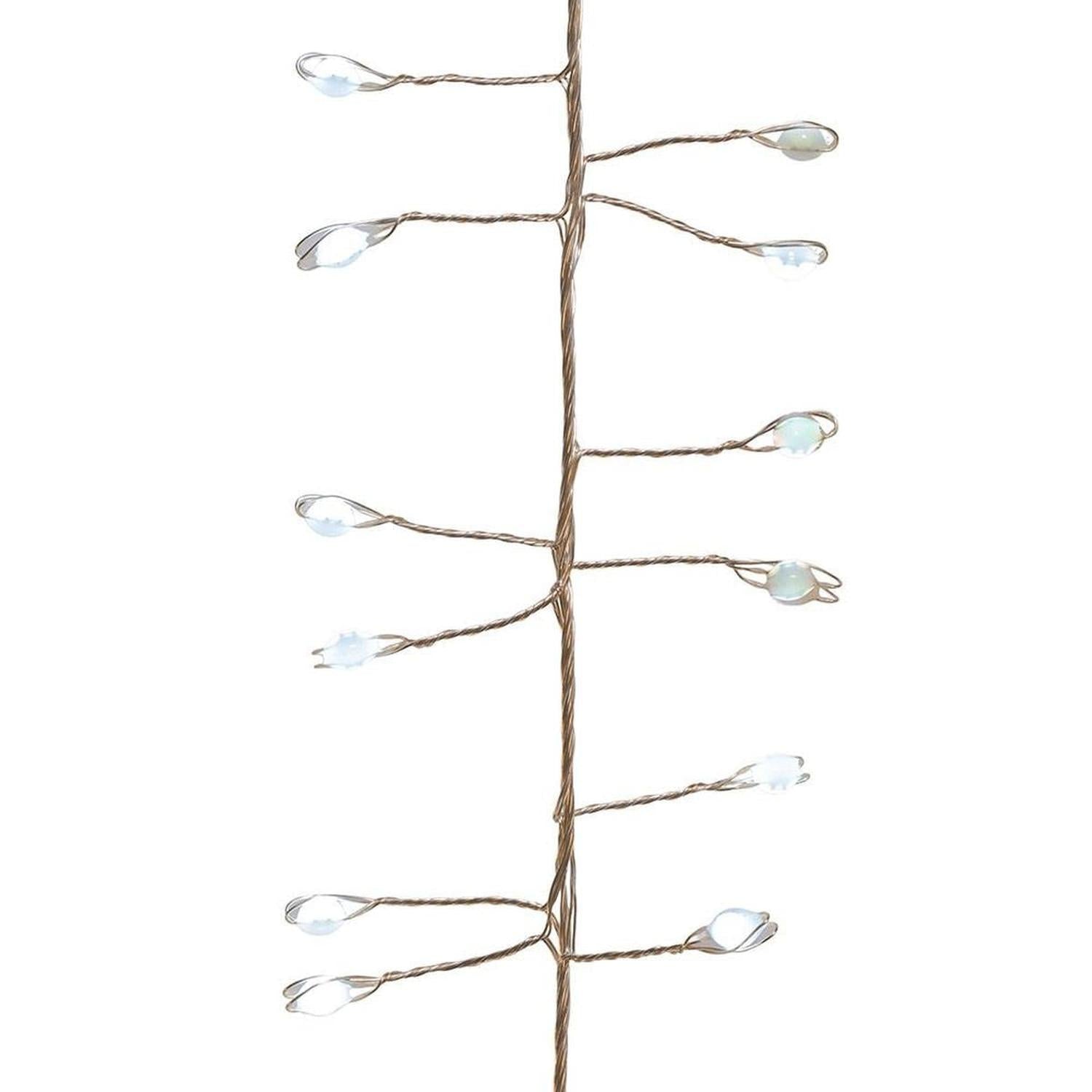 Shop For Kurt Adler 300 - Light Cluster Garland Cool White LED Twinkle Lights