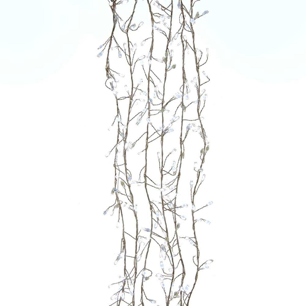 Shop For Kurt Adler 300 - Light Cluster Garland Cool White LED Twinkle Lights