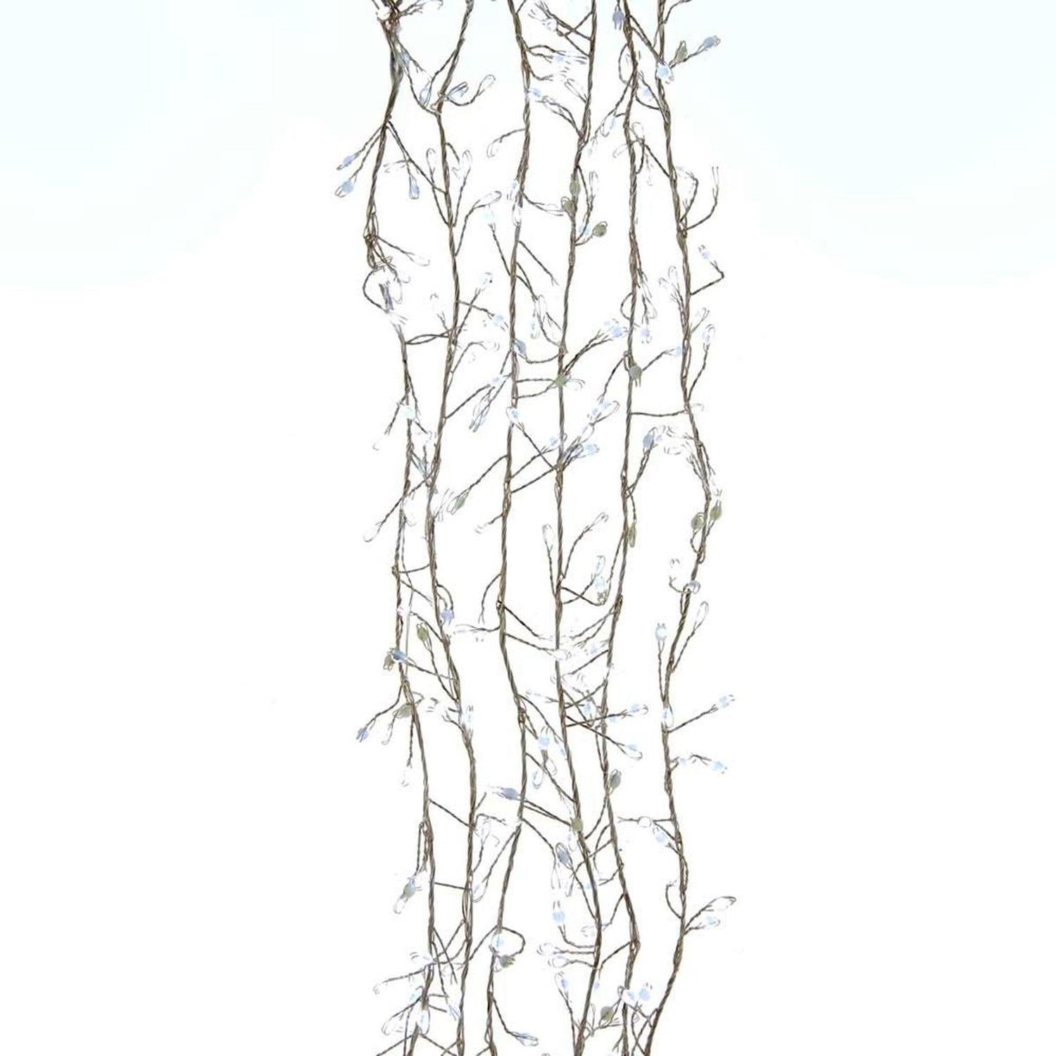 Shop For Kurt Adler 300 - Light Cluster Garland Cool White LED Twinkle Lights