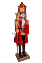 Shop For Kurt Adler 32" Red and Gold King Nutcracker