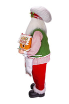 Shop For Kurt Adler 40" Christmas Chef Santa with Gingerbread