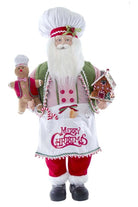 Shop For Kurt Adler 40" Christmas Chef Santa with Gingerbread