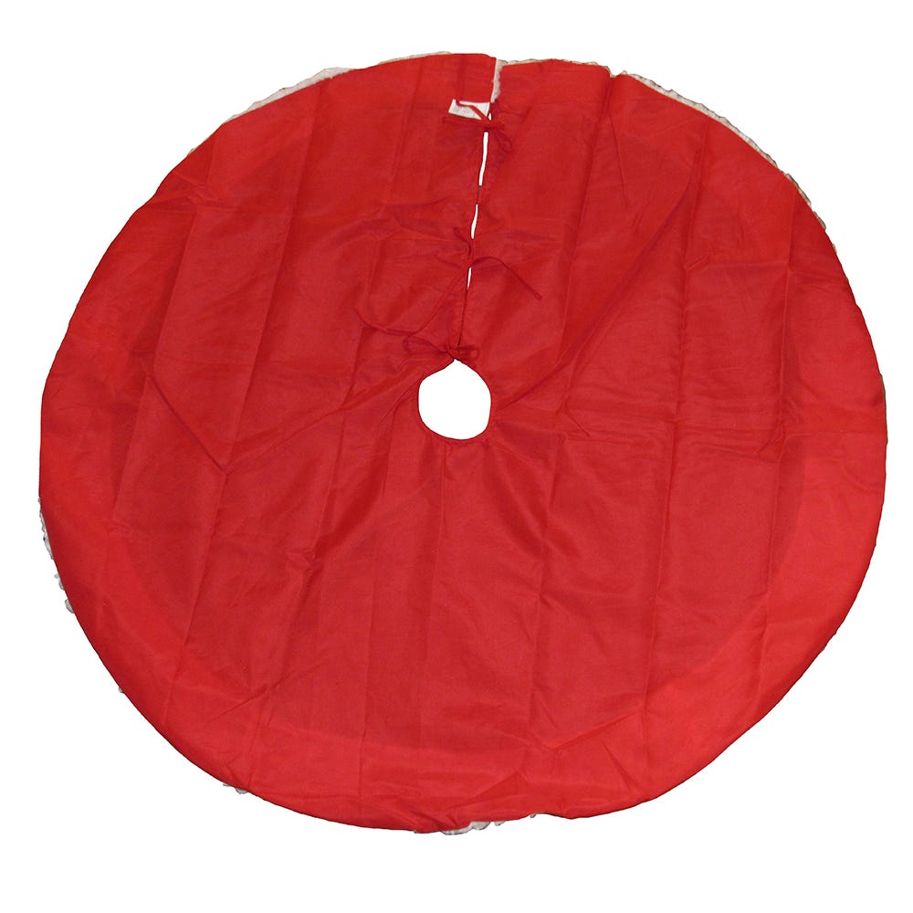 Shop For Kurt Adler 44 - Inch Red Velvet Tree Skirt