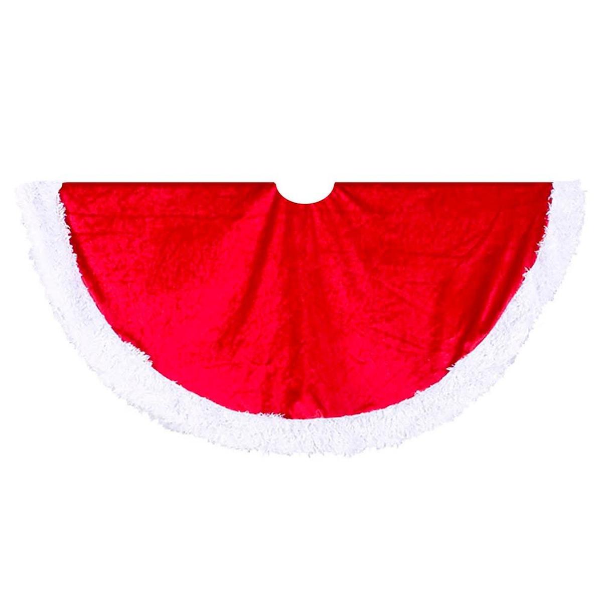 Shop For Kurt Adler 44 - Inch Red Velvet Tree Skirt