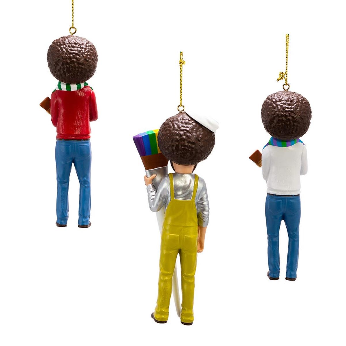 Shop For Kurt Adler 5 - Inch Bob Ross® Blow Mold Ornaments, 3 - Piece Set