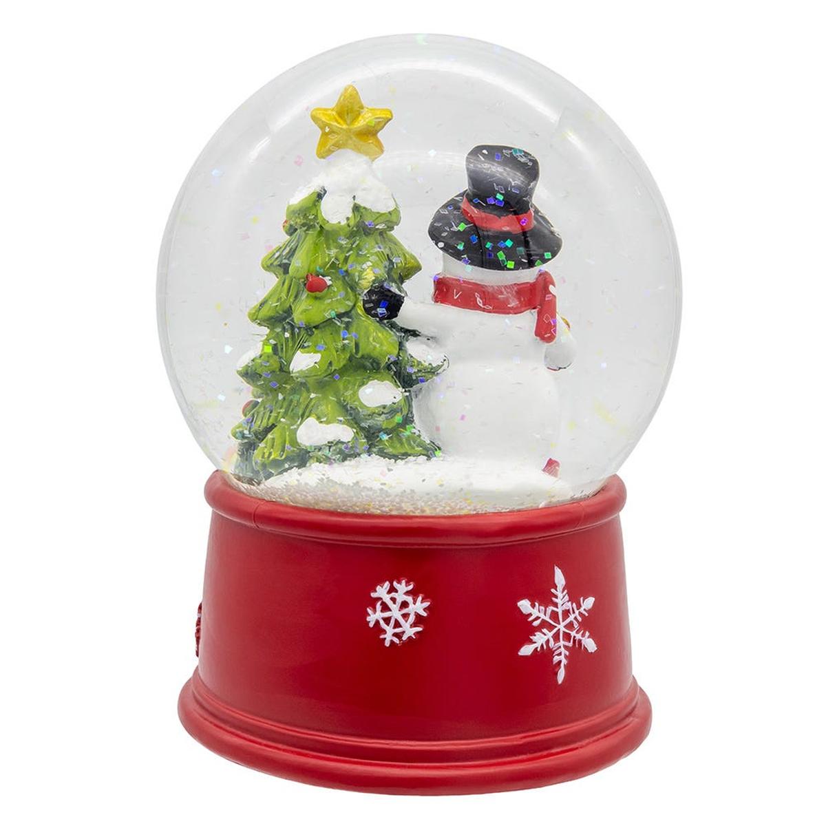 Shop For Kurt Adler 5 - Inch Wind - Up Musical Snowman With Water Globe
