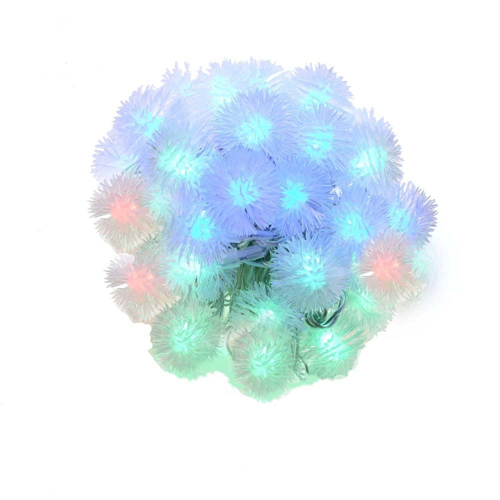 Shop For Kurt Adler 50 - Light Spiked Snowball Double Flash Light Set