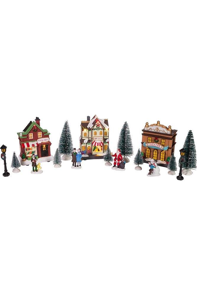 Shop For Kurt Adler 5.5 - Inch Battery - Operated LED Lit Christmas Village