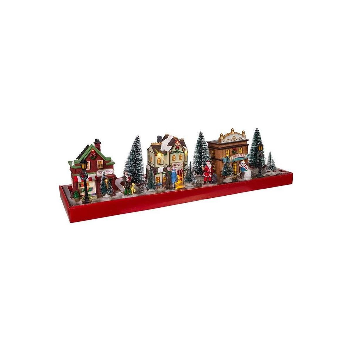 Shop For Kurt Adler 5.5 - Inch Battery - Operated LED Lit Christmas Village