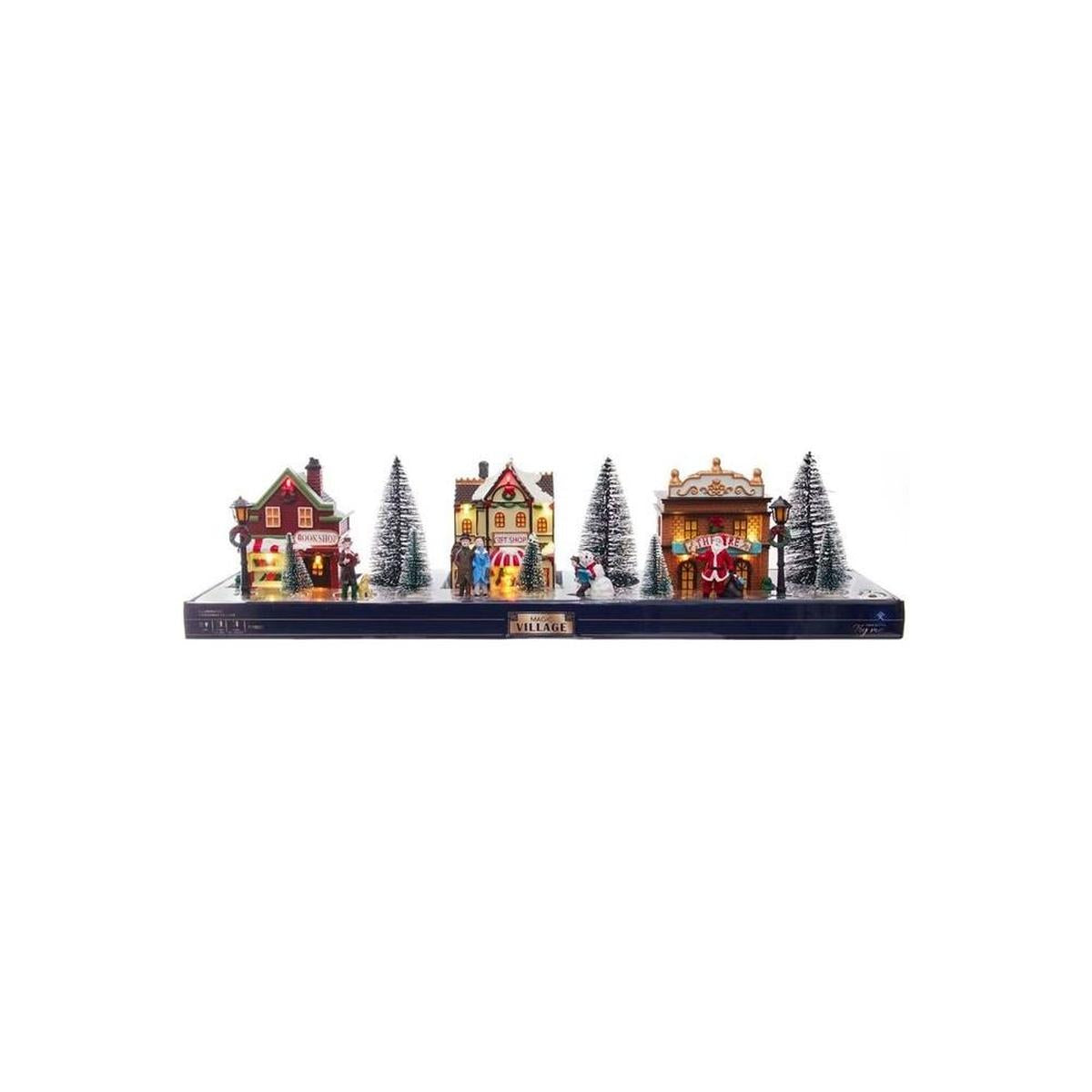 Shop For Kurt Adler 5.5 - Inch Battery - Operated LED Lit Christmas Village