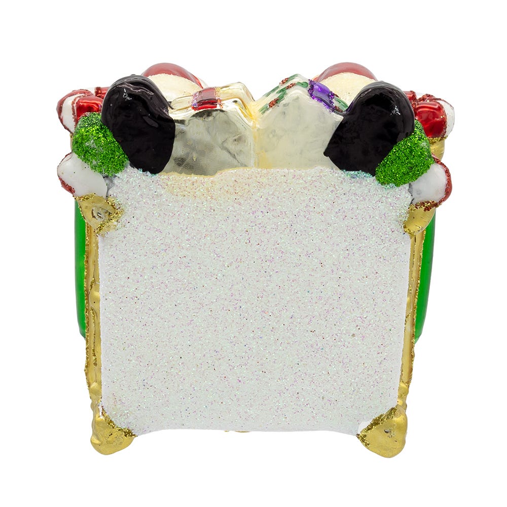 Shop For Kurt Adler 5.5 - Inch Bellissimo Glass Santa On Throne Ornament