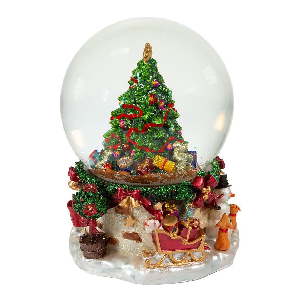 Shop For Kurt Adler 6 - Inch Christmas Tree Revolving Music Box