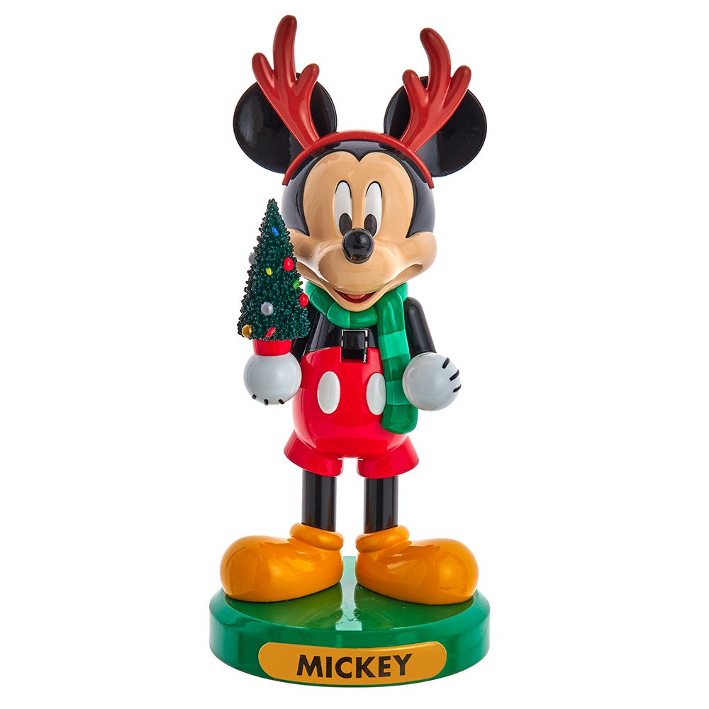 Shop For Kurt Adler 6 - Inch Disney© Mickey Mouse With Tree Nutcracker