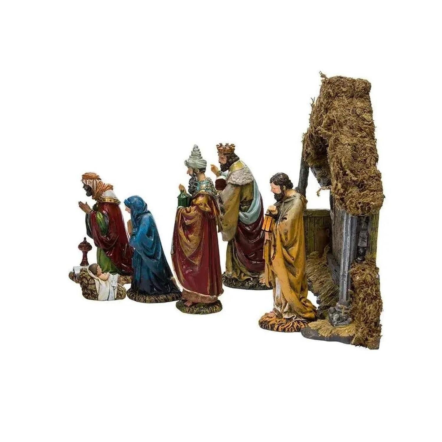 Kurt Adler 6-Inch Resin Nativity (Set of 7)