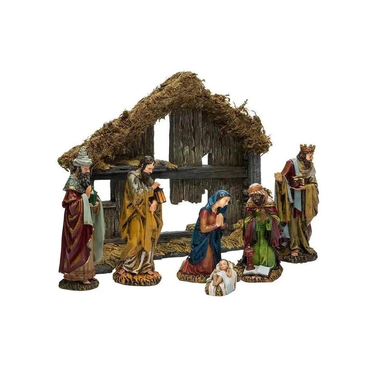 Kurt Adler 6-Inch Resin Nativity (Set of 7)
