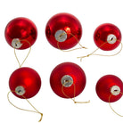 Shop For Kurt Adler 60 - 80MM Shiny and Matte Red Glass Ball Ornaments, 20 - Piece Set