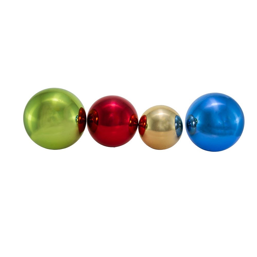 Shop For Kurt Adler 60 - 80MM Shiny Multi - Color Glass Ball Ornaments, 20 - Piece Set