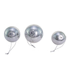 Shop For Kurt Adler 60 - 80MM Shiny Silver Glass Ball Ornaments, 20 - Piece Set