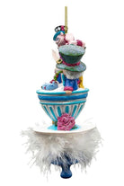 Shop For Kurt Adler 6.25" Hollywood Hats Alice Teaparty Ornament