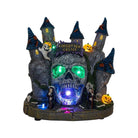 Shop For Kurt Adler 6.4" Multicolor LED Lighted Skull Castle