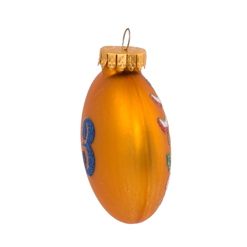 Shop For Kurt Adler 65MM Glass 12 Days Of Christmas Glass Ball Ornaments, Set of 12
