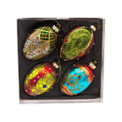 Shop For Kurt Adler 65MM Glass Egg Ornaments (4 - Piece Set)