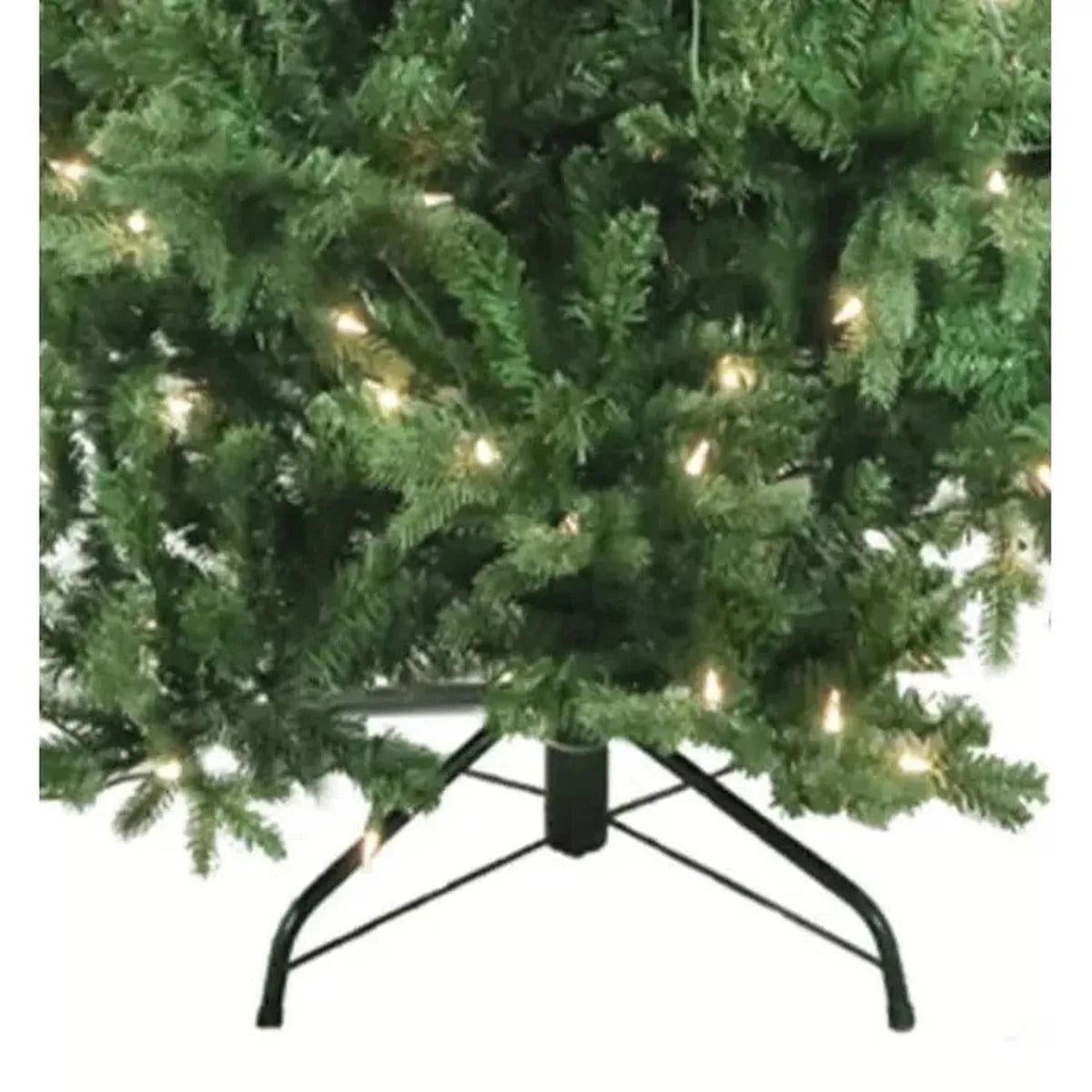 Kurt Adler 7-Foot Pre-Lit Clear Incandescent Jackson Pine Tree