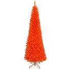 Shop For Kurt Adler 7 - Foot Prelit Halloween Orange Slim Tree