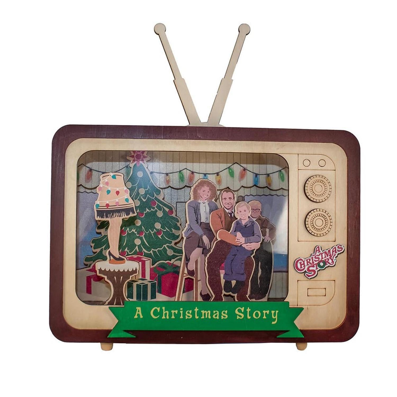 Kurt Adler 7-Inch A Christmas Story Musical TV Table Piece