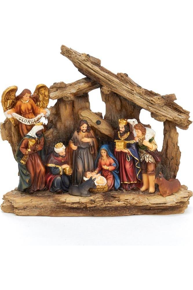 Shop For Kurt Adler 7" Resin Nativity Table Piece, 11 Piece Set