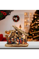 Shop For Kurt Adler 7" Resin Nativity Table Piece, 11 Piece Set