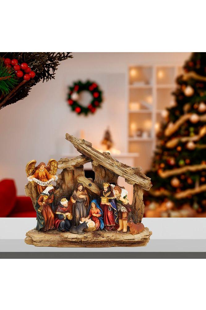 Shop For Kurt Adler 7" Resin Nativity Table Piece, 11 Piece Set