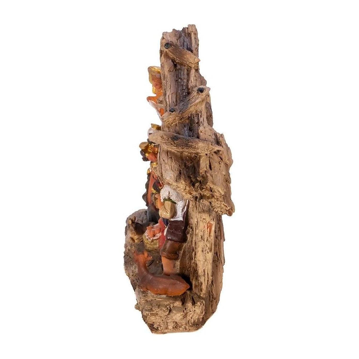 Kurt Adler 7" Resin Nativity Table Piece, 11 Piece Set