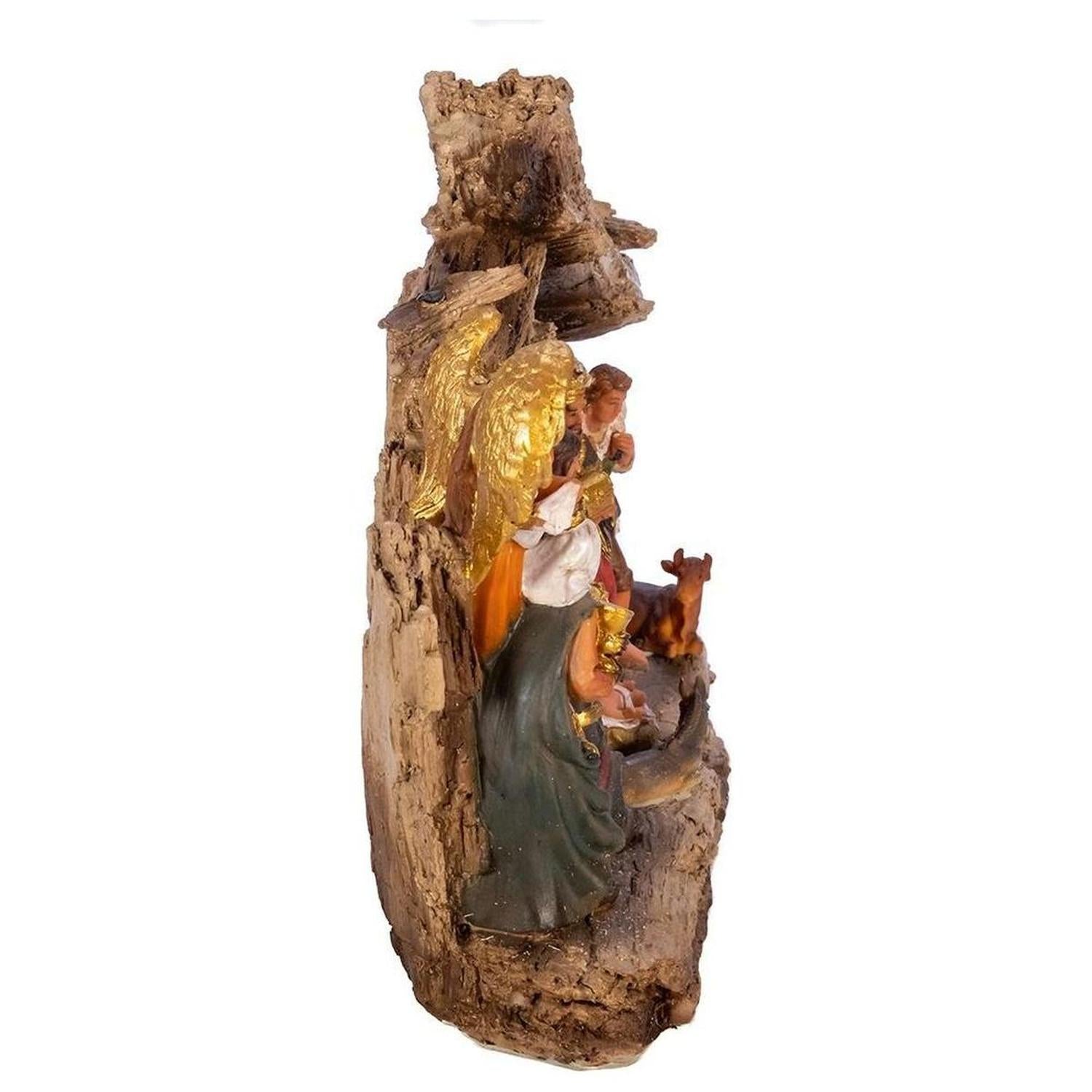 Kurt Adler 7" Resin Nativity Table Piece, 11 Piece Set
